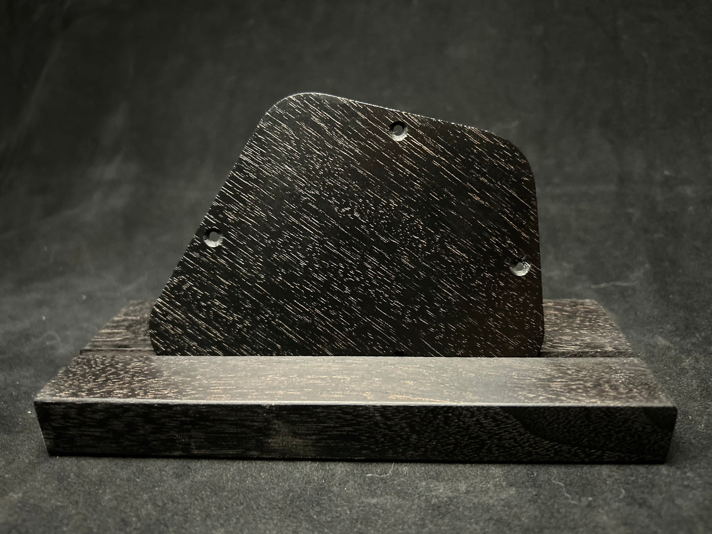 Ebonized Walnut Gibson Firebird Control Plate