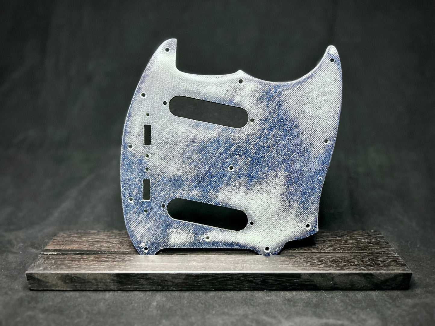 Polished Denim Vintage Fender Mustang Pickguard