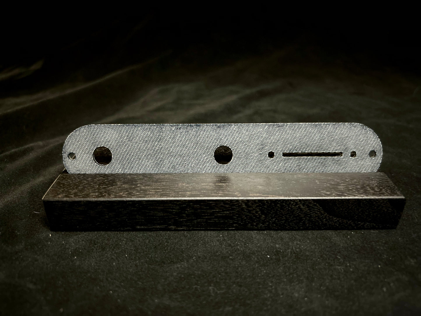 Polished Denim Fender Telecaster Control Plate