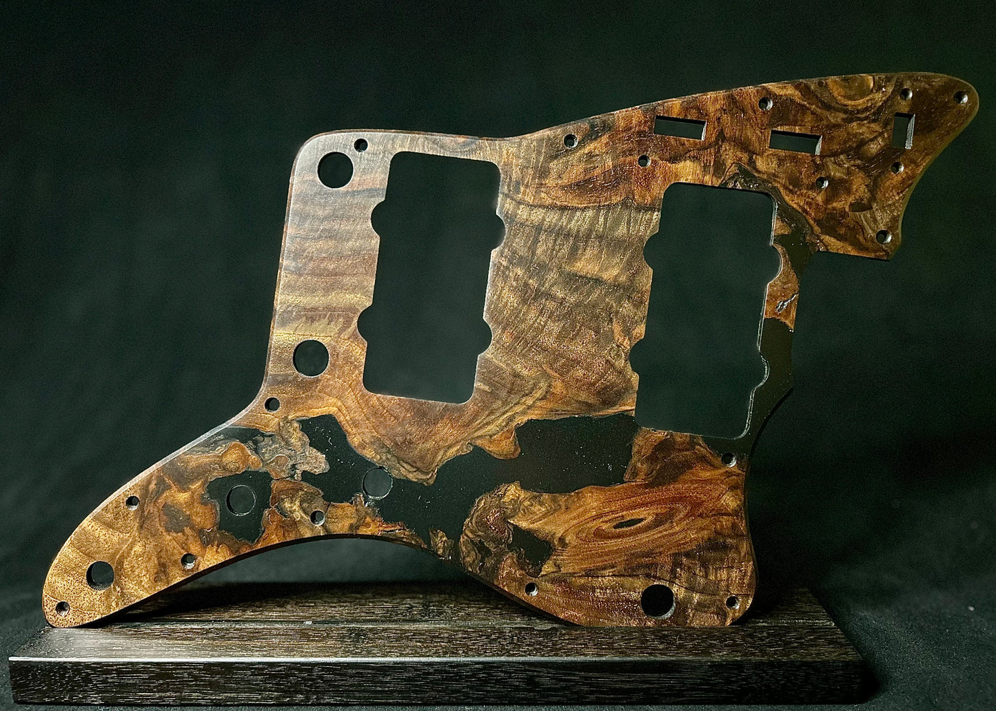 Figured Walnut Fender Jazzmaster Pickguard