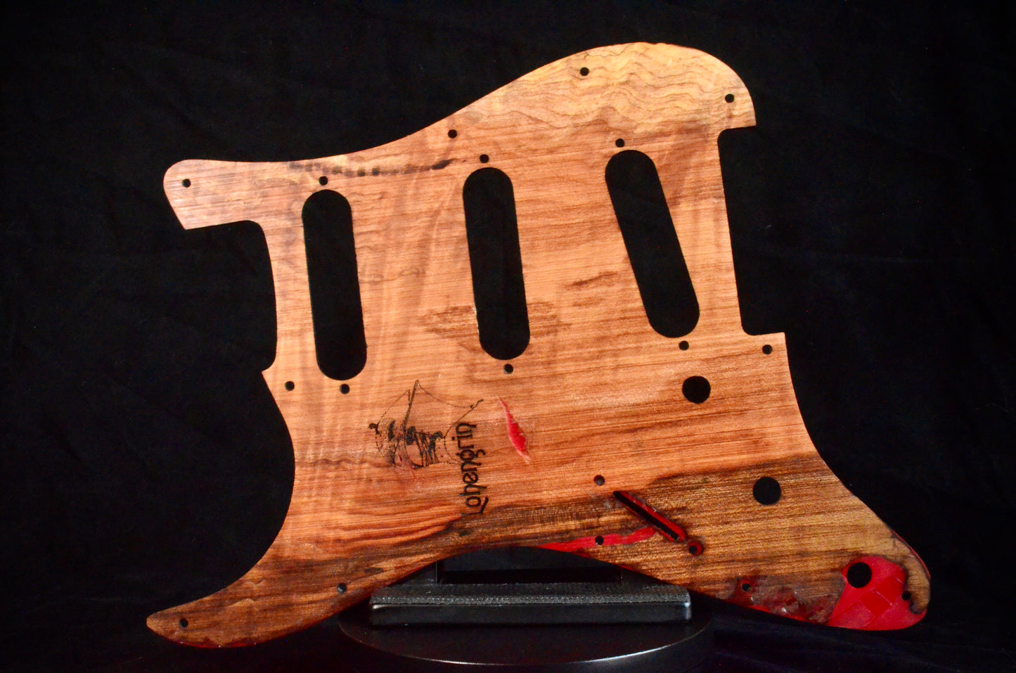 Fender Stratocaster Figured Maple Pickguard