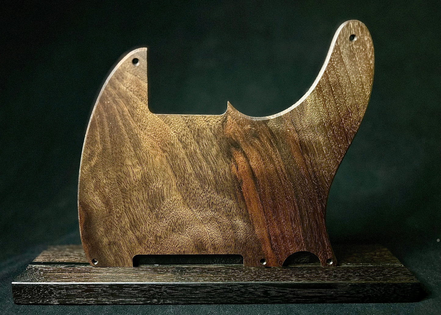 Black Walnut Telecaster Pickguard