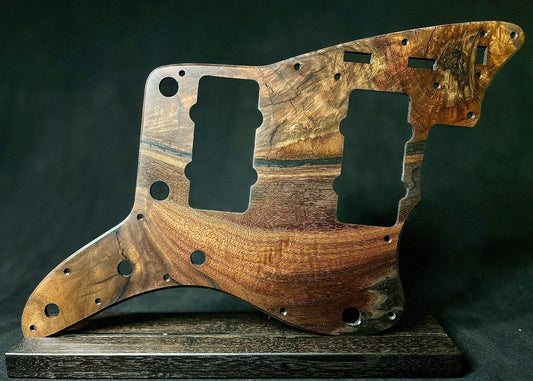 Figured Walnut Fender Jazzmaster Pickguard