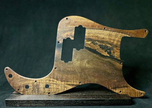 Walnut Fender Precision Bass Pickguard