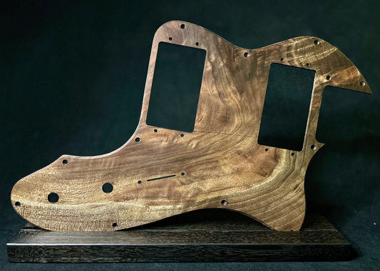 Black Walnut Fender 72 Telecaster Thinline Pickguard