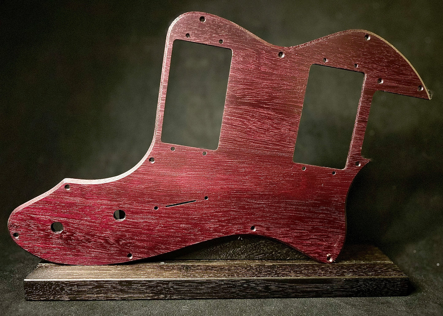 Purple Heart Fender 72 Telecaster Thinline Pickguard