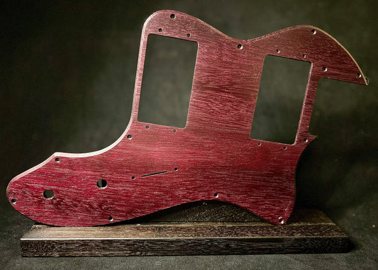 Purple Heart Fender 72 Telecaster Thinline Pickguard