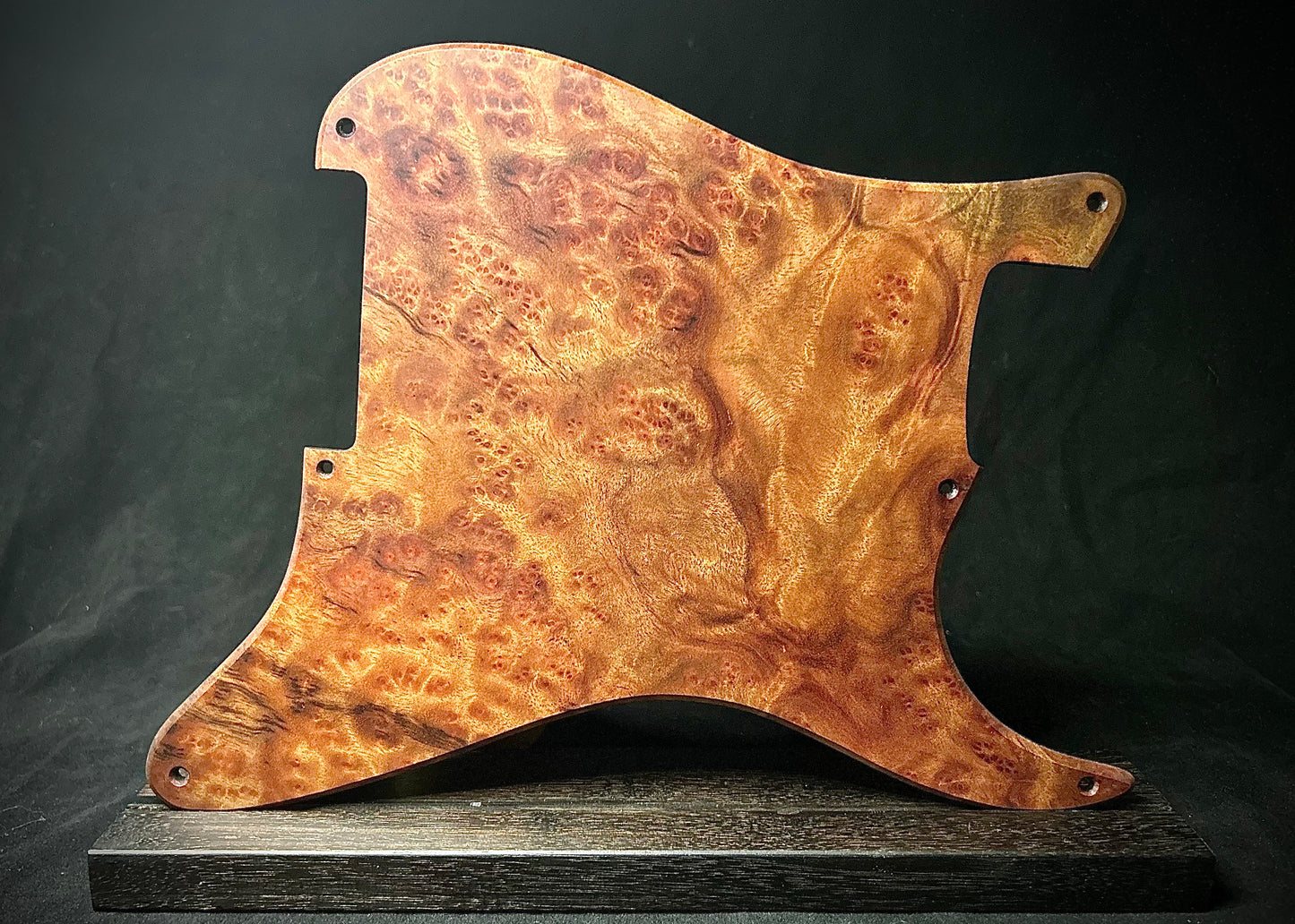 Camphor Burl Fender Stratocaster Pickguard