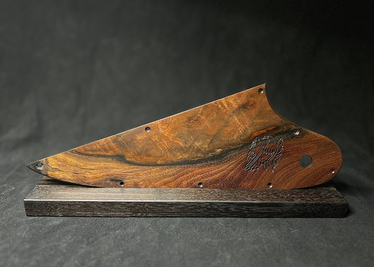 Figured Black Walnut Gibson Firebird Pickguard