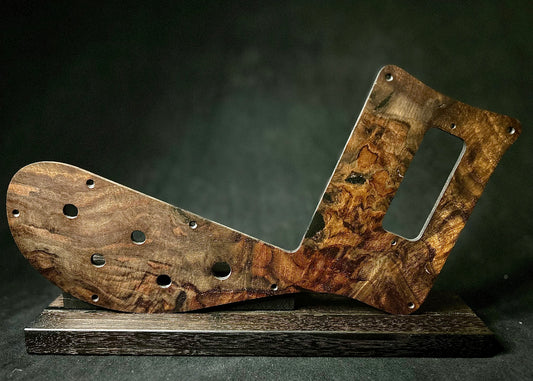Figured Black Walnut Rickenbacker 4001/4003 Pickguard