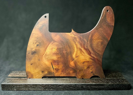 Camphor Burl Fender Telecaster Pickguard