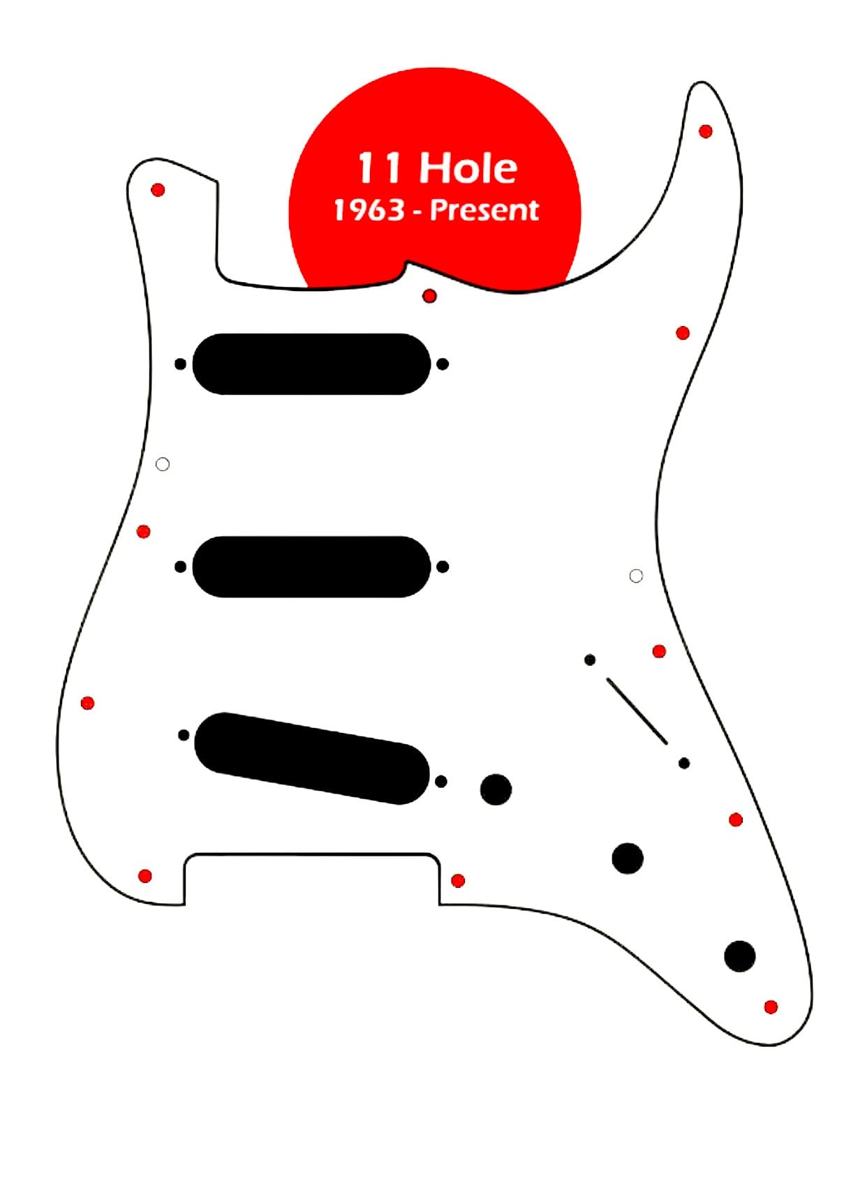 Fender Stratocaster Pickguard